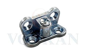 V103-Çi Eğri Metal T Çektirme ( Çinko )
