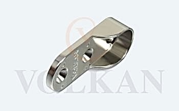 V210 Lüx Oval Boru Askı Flanşı (Düz)